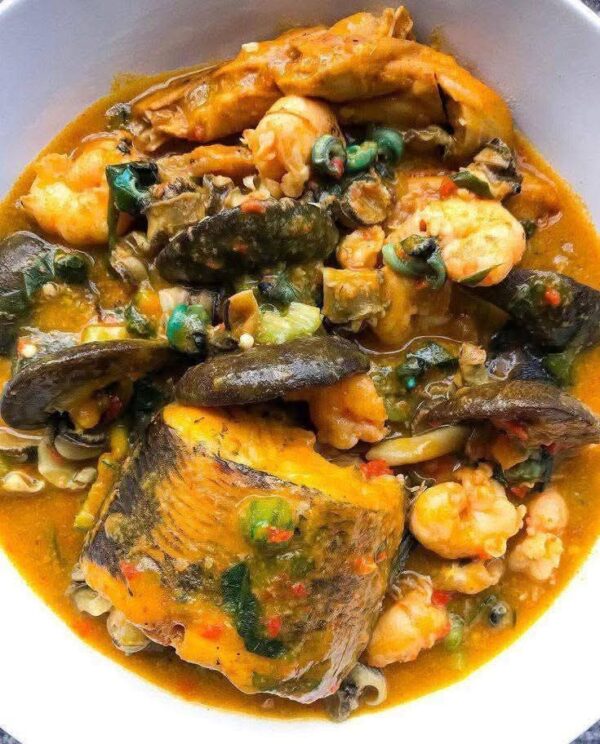 1 Litre of Seafood Native Soup